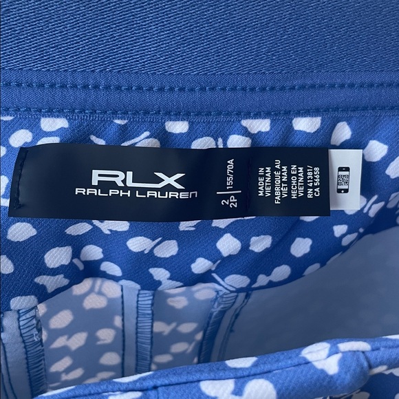 RLX Ralph Lauren Tailored Fit ‘Abstract Rose’ Golf Pants - Picture 10 of 15